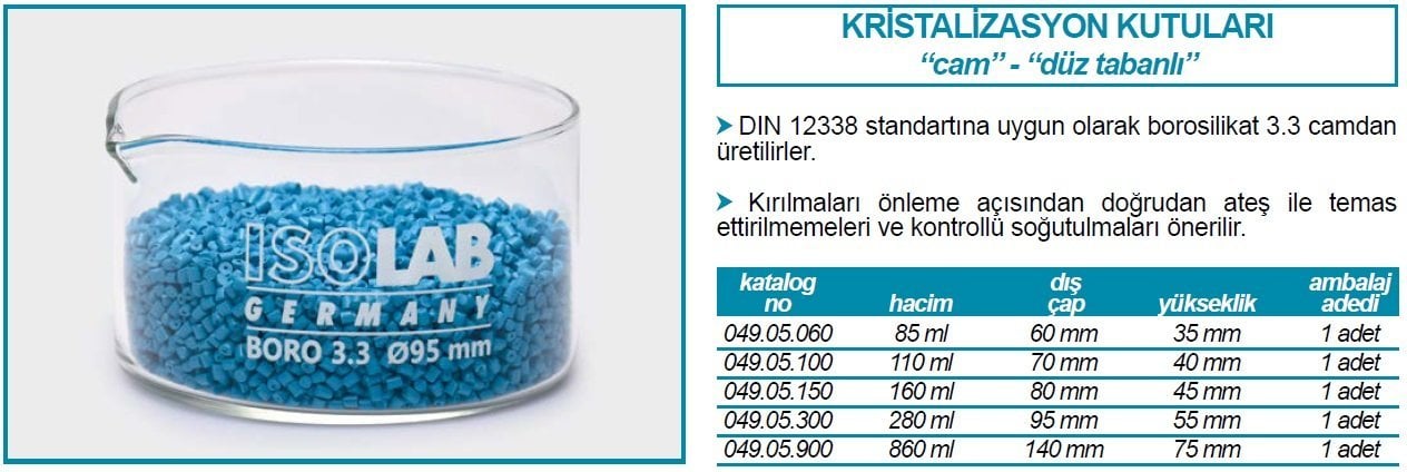 ISOLAB KRİSTALİZUAR 110 mL